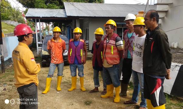 Safety Briefing Proyek Hydrant System Kaimana